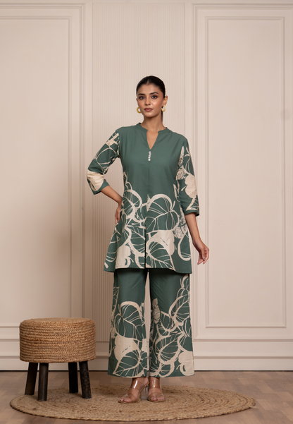 Nature’s Charm Olive Green Hues & Bold Prints