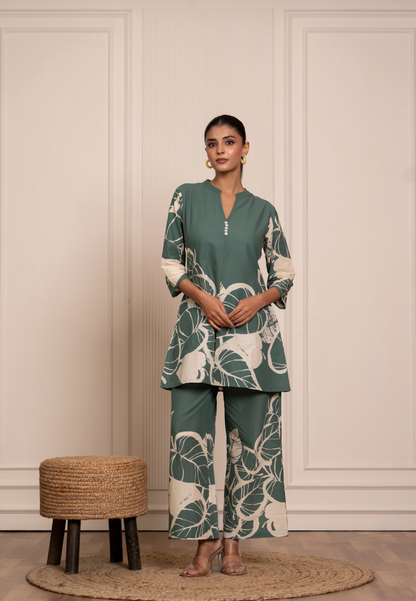 Nature’s Charm Olive Green Hues & Bold Prints