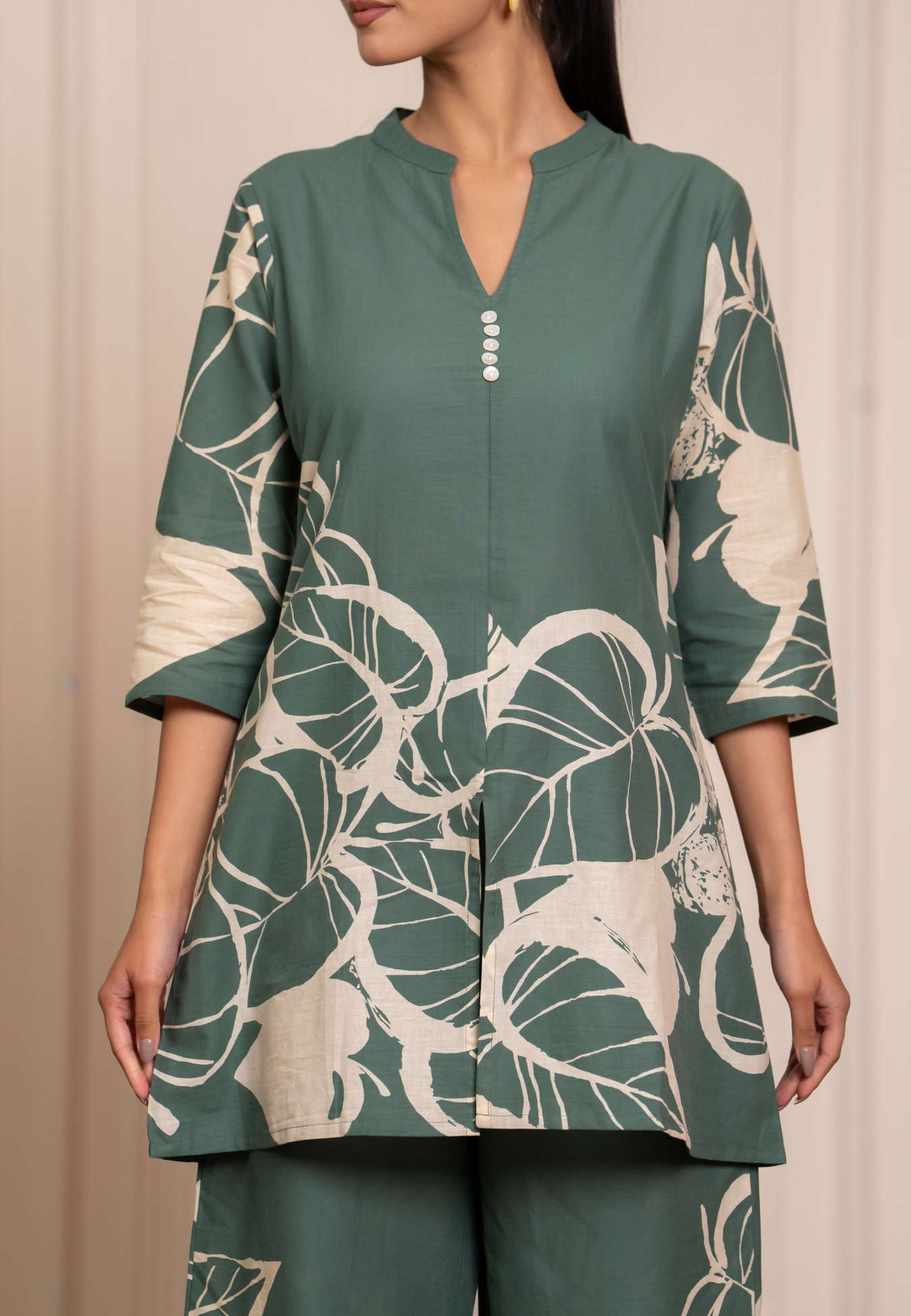 Nature’s Charm Olive Green Hues & Bold Prints