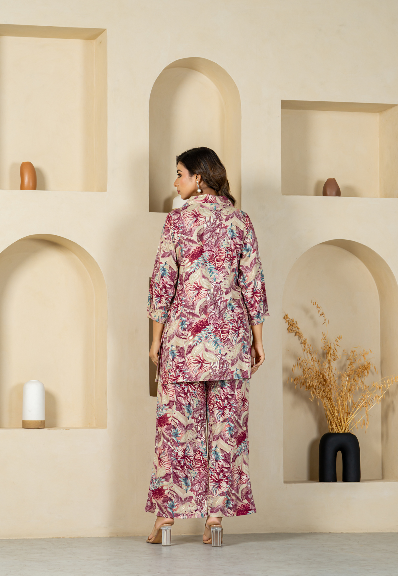 Everyday Comfort in Rayon Lavender Co-ord Set