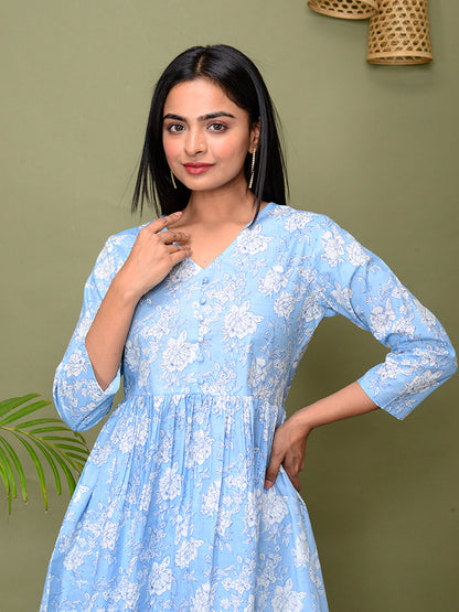 Sky Blue Loungewear Set